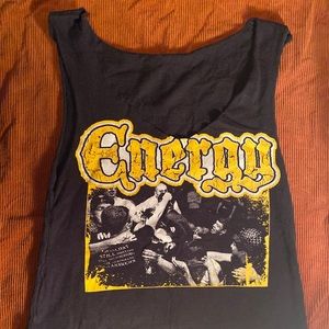 Energy hardcore band tank top